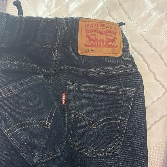 Bundle Lot Boys Winter Pants Jeans Khaki’s Levi’s Children’s Place,Cat and Jack - Picture 7 of 8